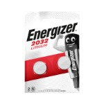 ENERGIZER CR2032 Lithium 3V knapcelle batteri (2 stk.)